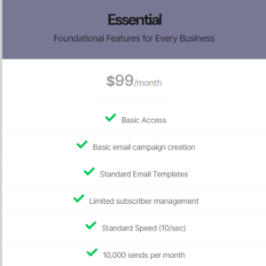 Mass Email Campaigns - Essential
